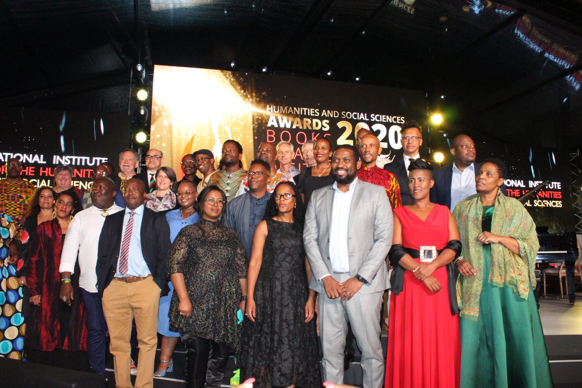 iNIHSS's tweet photo. #HumanitiesAwards2020 esteemed panel of judges, the winners and Deputy Minister of Higher Education, Science and Innovation Buti Manamela. https://t.co/sVMmvEpOjY