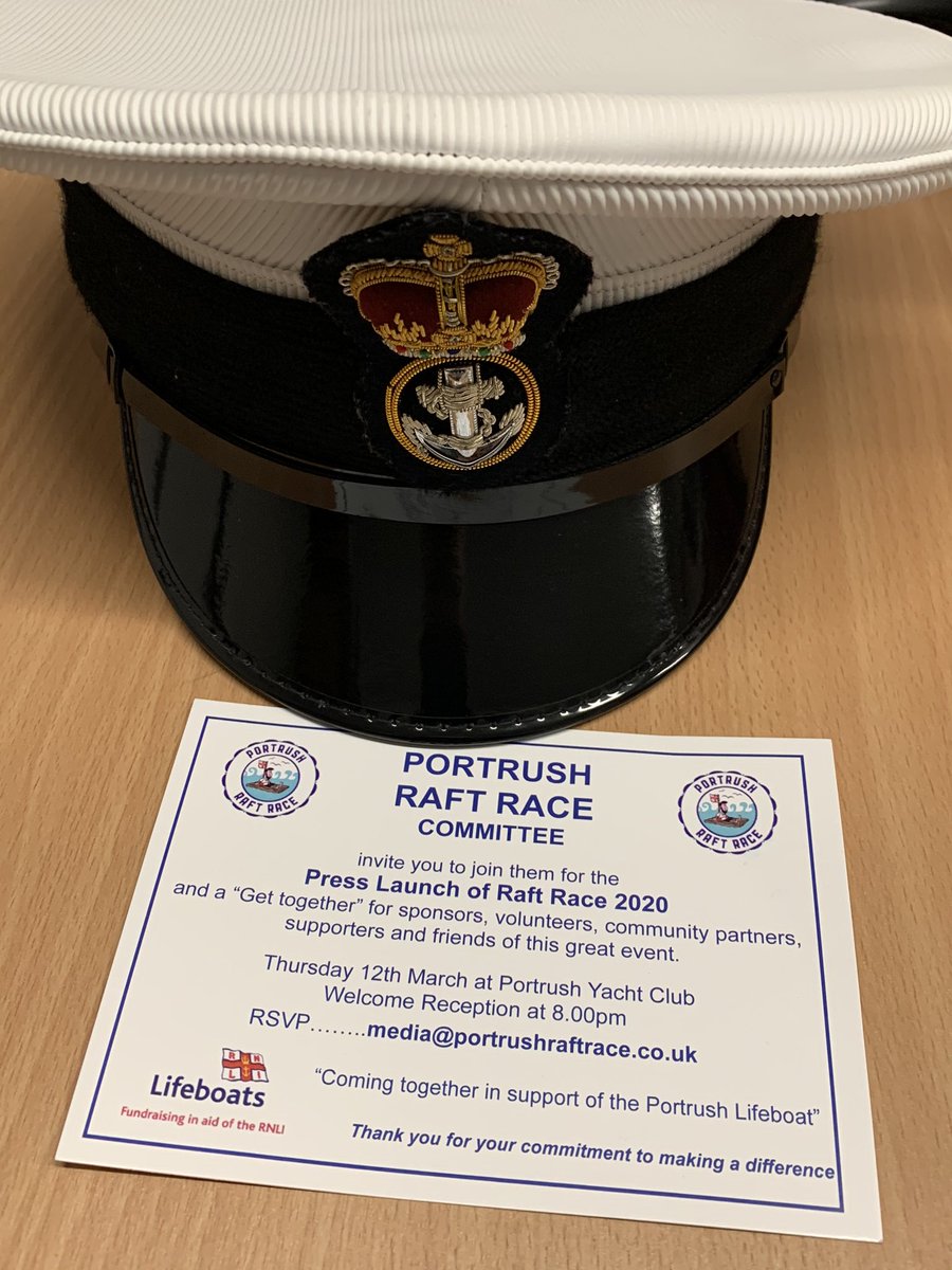 PortrushSCC's tweet image. Tonight our staff are invited to the launch of Portrush Raft Race 2020 @portrushraft. BZ to OC Iona who once again is starring at Stormy Stan #portrushrnli