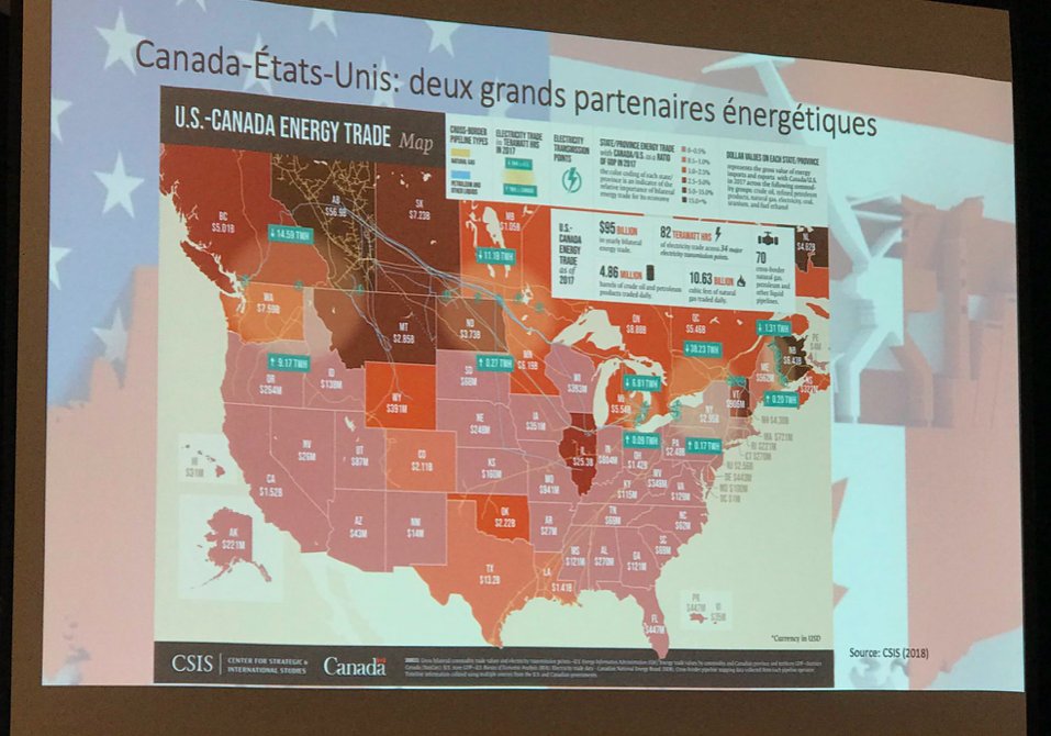 RDandurand's tweet photo. 🇺🇸 Colloque #Primaires2020
Enjeux énergétiques et environnementaux : une relation d’interdépendance entre le #Canada et les #EtatsUnis.
@ChristoCloutier fait le point pour le colloque de l'Observatoire sur les États-Unis.
#EtatsUnis2020 #PolCanUS https://t.co/L06PeBLavX