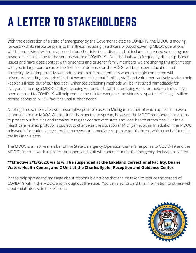 MichiganDOC tweet media