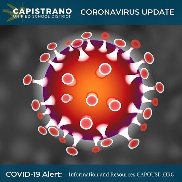 #COVID19 Update March 12:CUSD is aware of the newly issued #coronavirus guidelines from Governor Newsom and the California Department of Health. We continue to work with these agencies as well as the Orange County Department of Education and the OC Healt… ift.tt/2TNDsG2