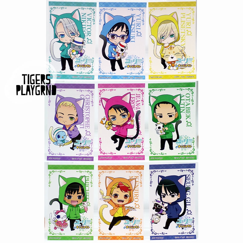 tigersplaygrnd's tweet image. NamjaTown Card Set of 9 - Yuri!!! on ICE
#yurionice #yoi #yoimerch
 tigersplayground.com/yuri-on-ice/22…