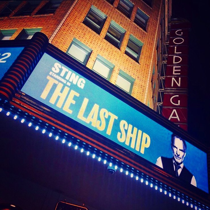All remaining performances of The Last Ship at Golden Gate Theatre have been cancelled at the direction of the City of San Francisco to ban events larger than 1000. More info: bit.ly/LastShip-Annou…
