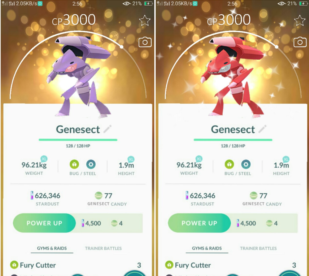 Shiny genesect trade