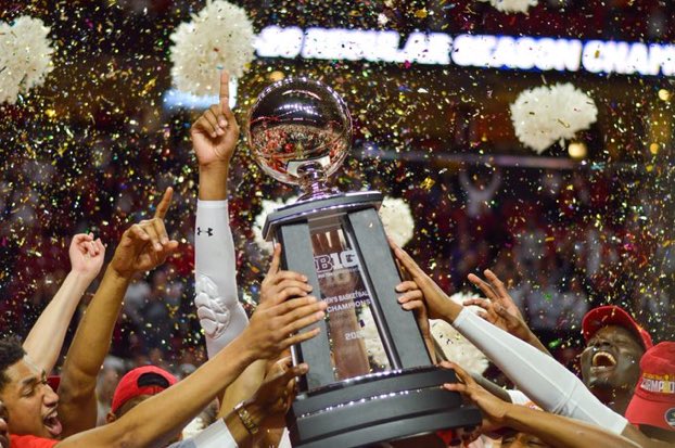 TerpsWatch's tweet photo. This is how Anthony Cowan, Will Clark, Travis Valmon, and potentially Jalen Smith will end their Maryland careers

(photo cred: @Joe_Leo_Ryan) https://t.co/tjLIqGuqGj