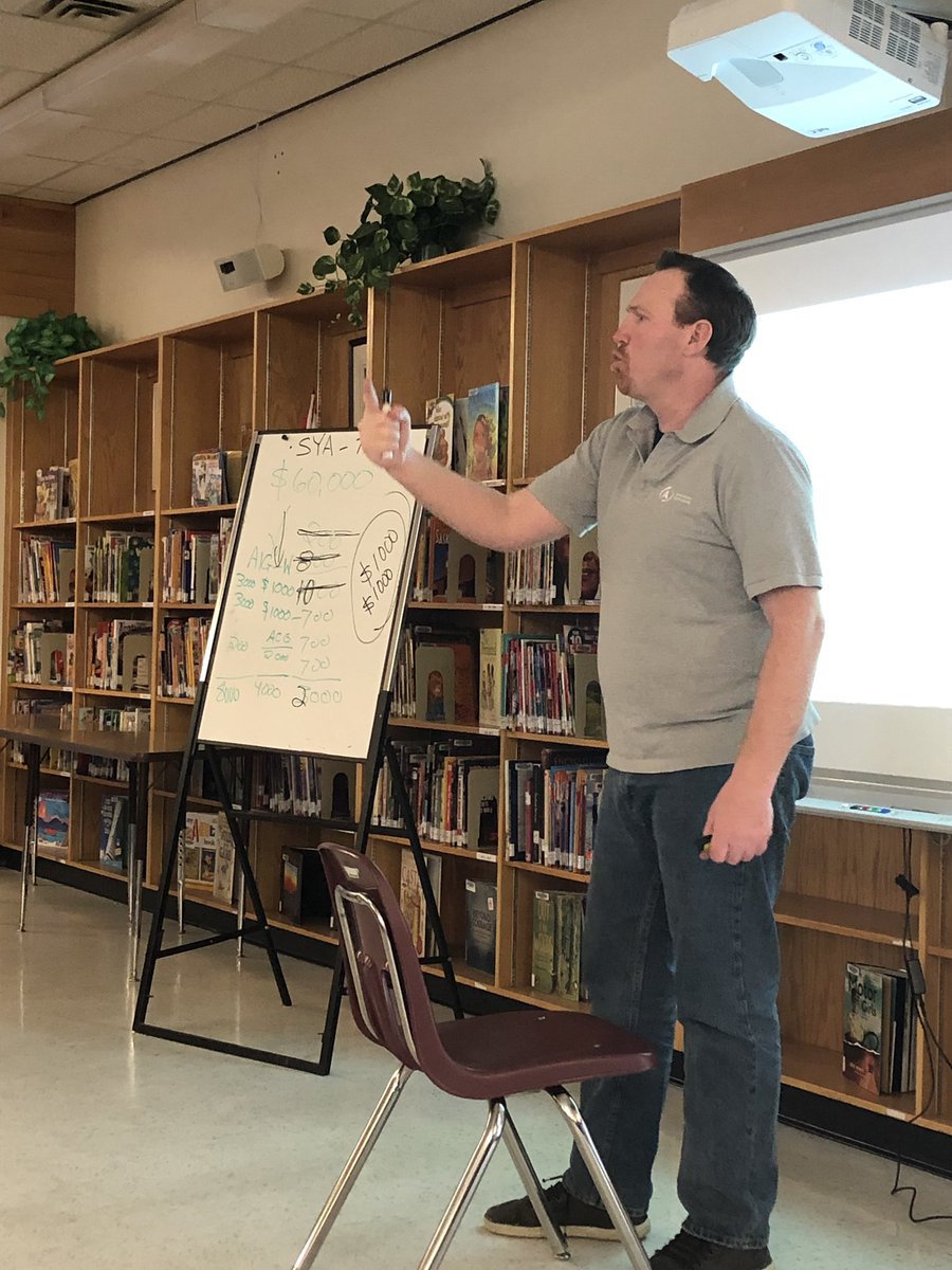 Thanks to Mr. Wright <a href="/SKApprentice/">Sask Apprenticeship</a> for spending time with our <a href="/pbsBEARS/">Pilot Butte School</a> teaching them about Saskatchewan Youth Apprenticeship!