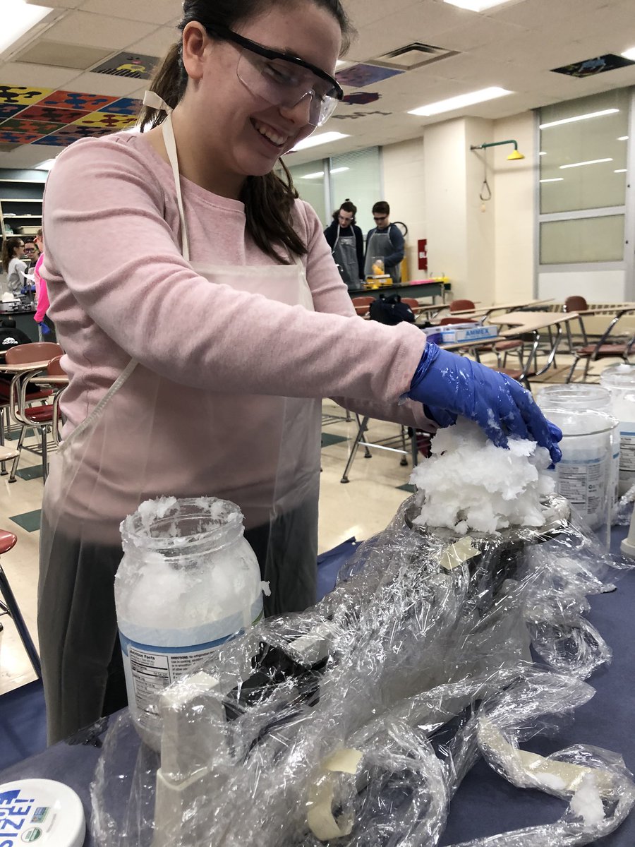 NPHSBioSeifert's tweet photo. Soap making!! @NP_Science_NHS #NewPalProud https://t.co/MV5xPurvmy