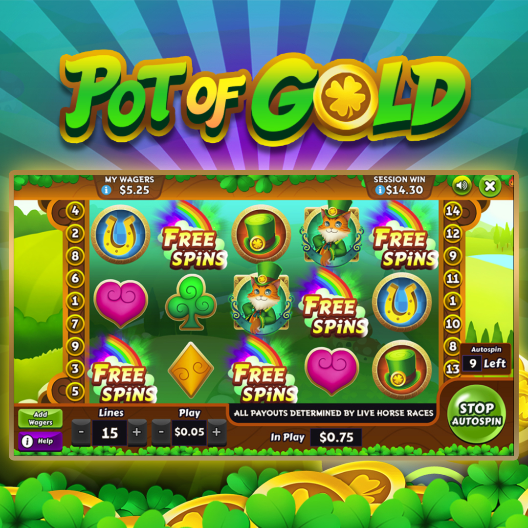 WildRubyCasino's tweet image. Pot of Gold is now the trending game this #stpatricksday. Try your #irish luck now. #wildruby #realmoney #game hubs.ly/H0nyjPp0