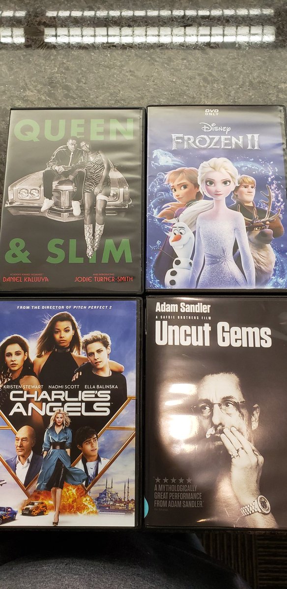 Newest DVD releases at your friendly public library.