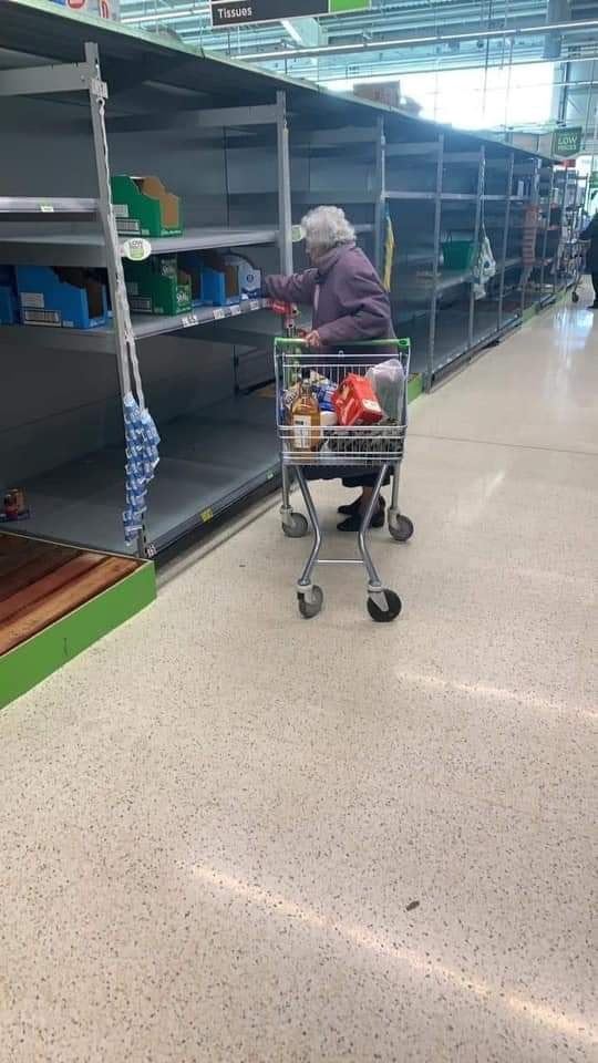 Let's remember to leave something for those who really need it... #COVID2019IRELAND