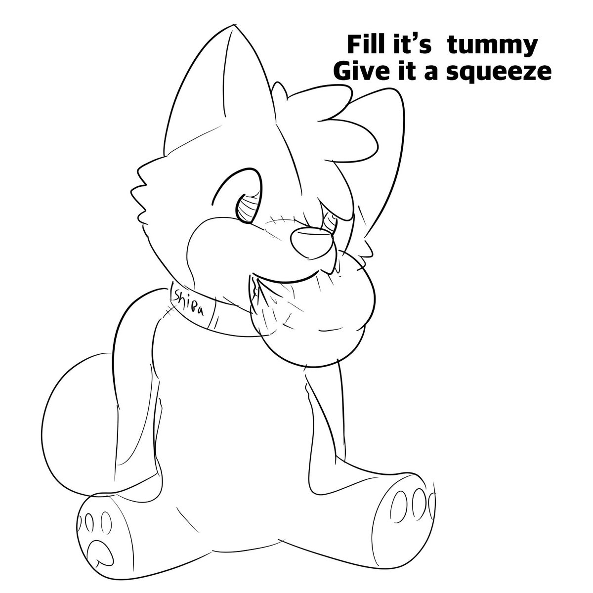 dirtyyourfur's tweet photo. Looks like @Wolffine  became  diaperpoo-dles  newest product 
The diaper pail plush https://t.co/6P4gU9NYYs