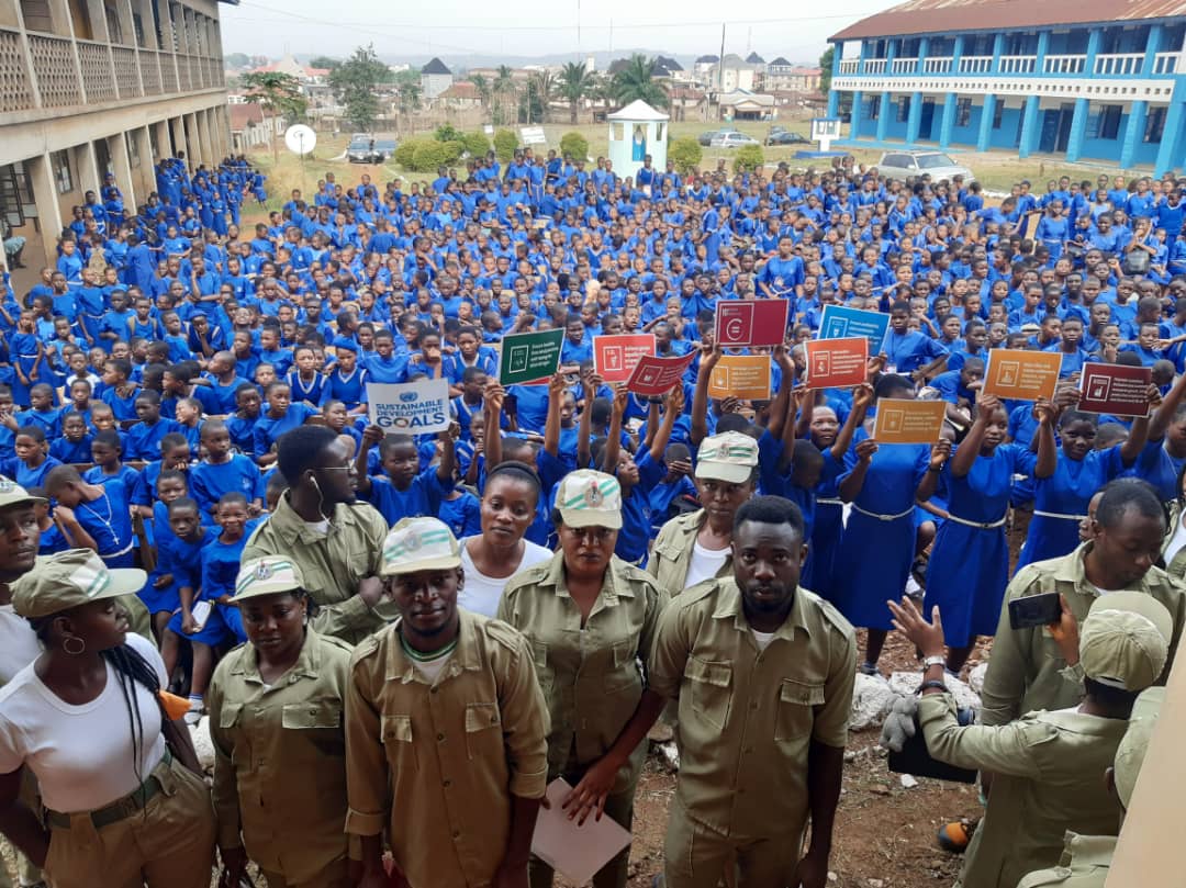 AbosedeOmolar10's tweet image. Sustainable development goals (SDGs) group on a mission to teach SDGs among students in Ado-Ekiti, Nigeria. @SDG2030, I was able to teach some of the goals. Also club 17th was established. Partnership with the goals. 
#Ekiticorper
#teachSDGs