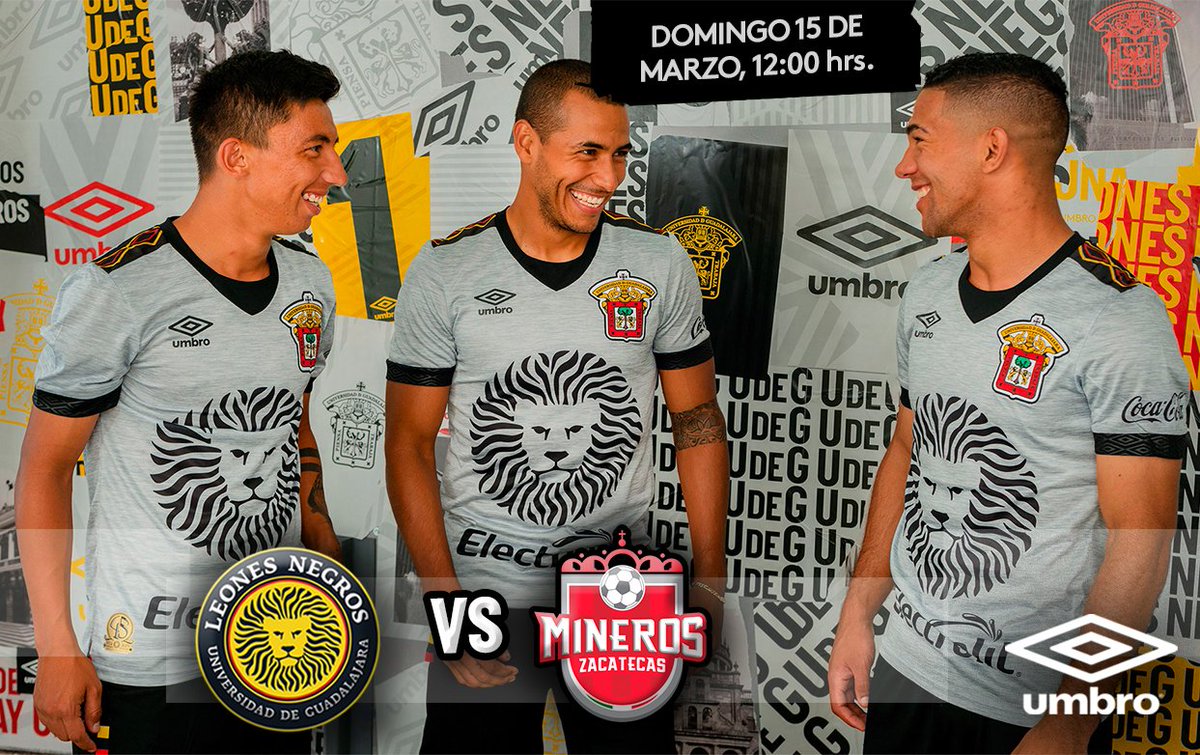 UmbroMex's tweet photo. Tenemos 30 pases dobles para el partido entre 
@LeonesNegrosCF 🆚 @MinerosFc

Requisitos para participar:
1⃣Seguir a @UmbroMex 
2⃣Dar RT a esta publicación.
3⃣Etiquetar a un amigo con el que quieras ir al partido.

*Los ganadores serán elegidos al azar.
#UdeGSoloHayUna https://t.co/9yDwkhwKuQ