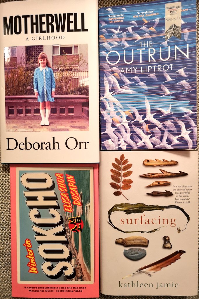Paul4Jags's tweet photo. @helloiammariam Didn't realise, until my wife pointed it out to me, that I was mainly reading books written by men. I've sorted that now. Read these books so far this year. All good, but loved Kathleen Jamie's essays on memory/landscape/community. Highly recommended. #IReadABook https://t.co/TsaH1bsHJp
