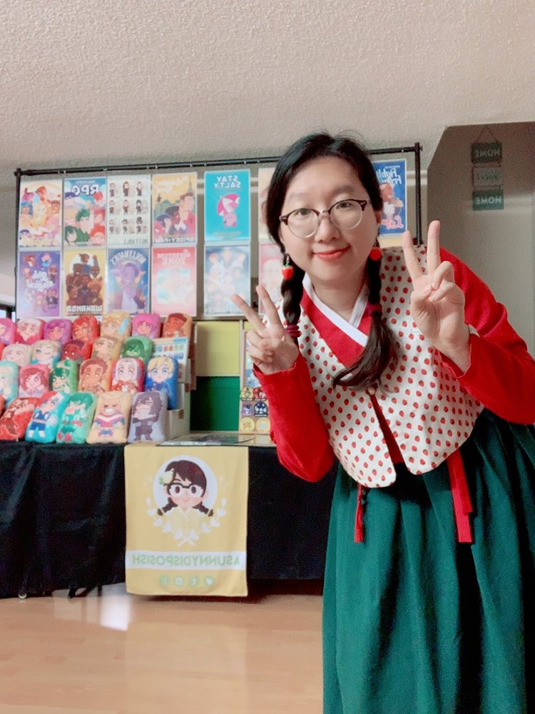 Emerald City Comic Con is postponed, so I’m inviting y’all to join me at Jenny City Comic Con! (Yes, I did set this up in my living room)

You can find everything I would have had at ECCC on my online store~

❤️ asunnydisposish.etsy.com ❤️

#ECCCOnline #ECCC2020