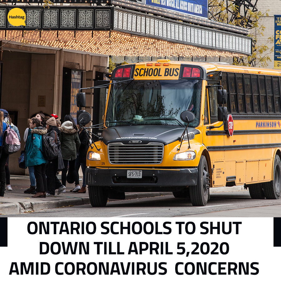 Schools are shutting down in Ontario two weeks after the March break, to reduce the spread of coronavirus😷
•••
#news #new #coronavirus #toronto #canada #ontario