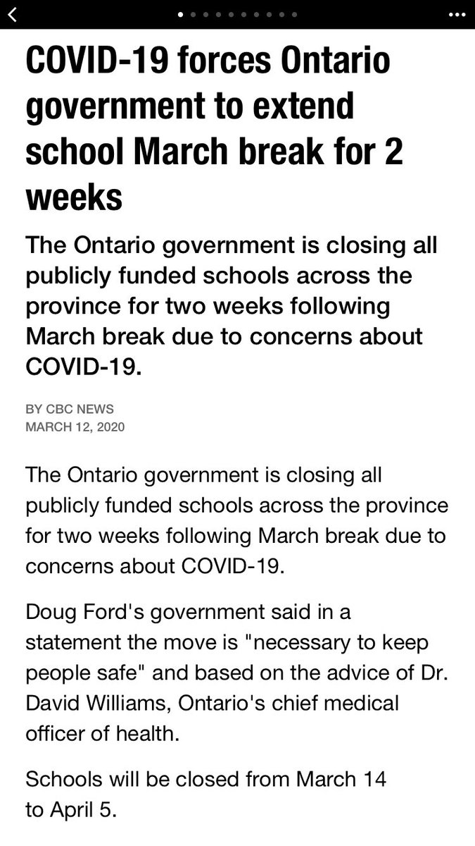 CarterHolmes5's tweet photo. Hey @UofT the ministry of education just closed down all publicly funded schools as of two hours ago!! Maybe we should hop on that band wagon? Ya know, there’s lives at risk? Just a thought!! #uoftears #uoft #Covid_19 #CancelEverythingNow https://t.co/3uRp197Cps