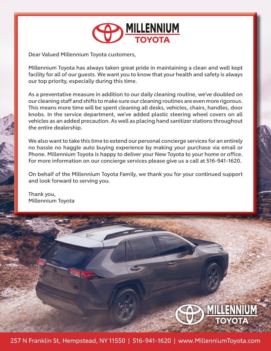 Learn 75+ about millennium toyota hempstead unmissable in.daotaonec