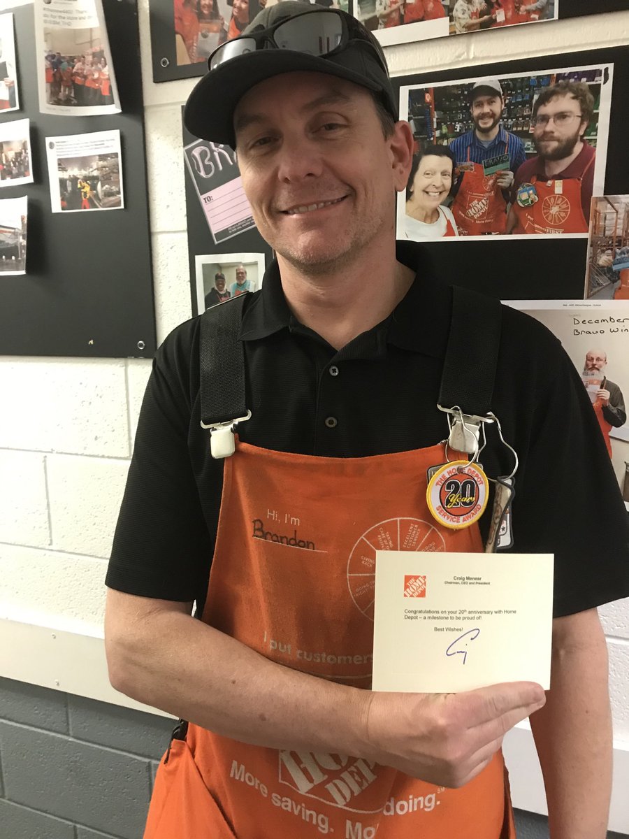 Brandon is celebrating 20 years of service this month!  Thanks for so many years of hard work!