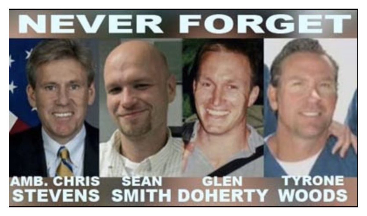 Let me spell it out for you. Because they mattered Chris Stevens Sean Smith Glen Doherty Tyrone Woods