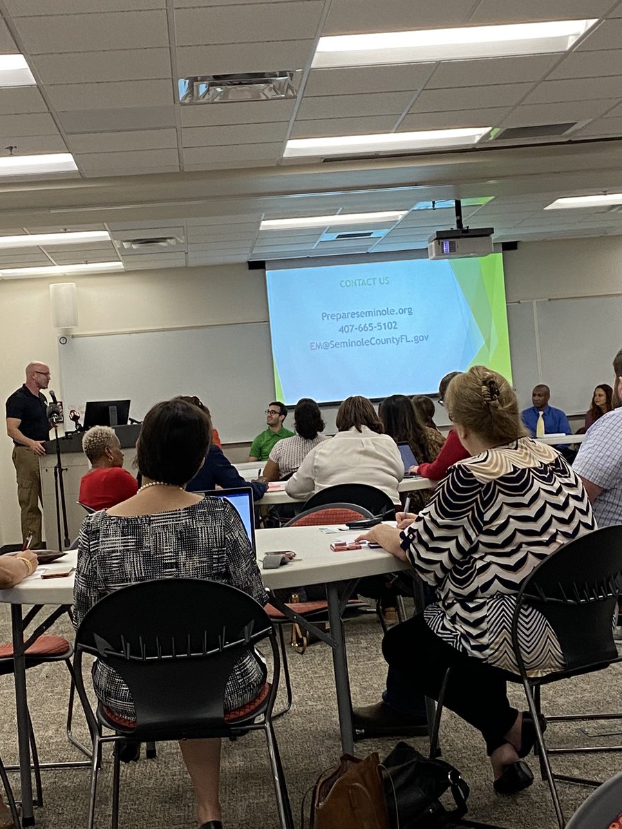 Here with Seminole County Emergency Management and getting updated on Covid-19. Representing CFO <a href="/JimmyPatronis/">Jimmy Patronis</a>