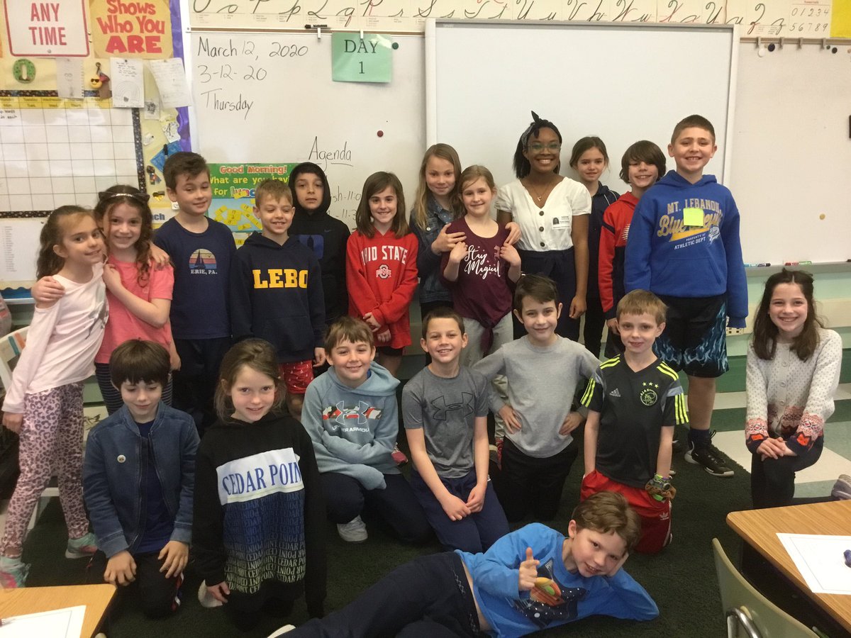 MrO_211's tweet photo. Ms. Newman from the School of Education @PointParkU taught us about Antarctica and Emperor Penguins. We read articles, examined photographs, and completed a KWL chart. We enjoyed Ms. Newman’s lesson! #ThisIsWES #PointParkU https://t.co/TWujGVuIrz