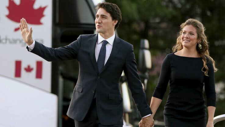 Муж премьер министра. Премьер-министр Канады Джастин Трюдо жена. Джастин Трюдо и его жена. Софи Грегуар-Трюдо. Джастин Трюдо с женой.