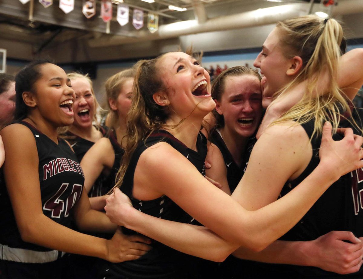 tkix5's tweet photo. This team has fought so hard to get to where they are. Unfortunately with COVID-19, this State tournament won’t be like any other. These girls deserve and need all the support! So please, use this #middletonballerz to share your support, hype, and all photos of your game spirit! https://t.co/gTwEWrkAIC