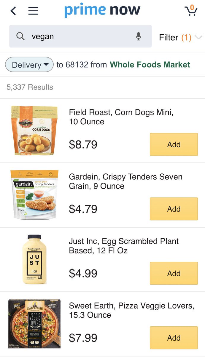 Vegan Omaha On Twitter Now Is A Good Time To Try A Food Delivery App Some Of My Favorites Are Prime Now And Instacart For Groceries And Doordash And Grubhub For Restaurant