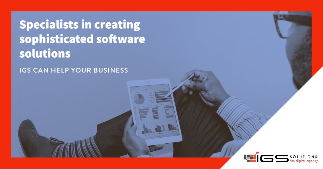 We are Specialists in creating sophisticated software solutions. Contact IGS Solutions to discuss how we can help your business.

#IGssolutions #Leicester #bespokesoftware #business #facilitatingbusiness #software #softwaredevelopment #coding #programming