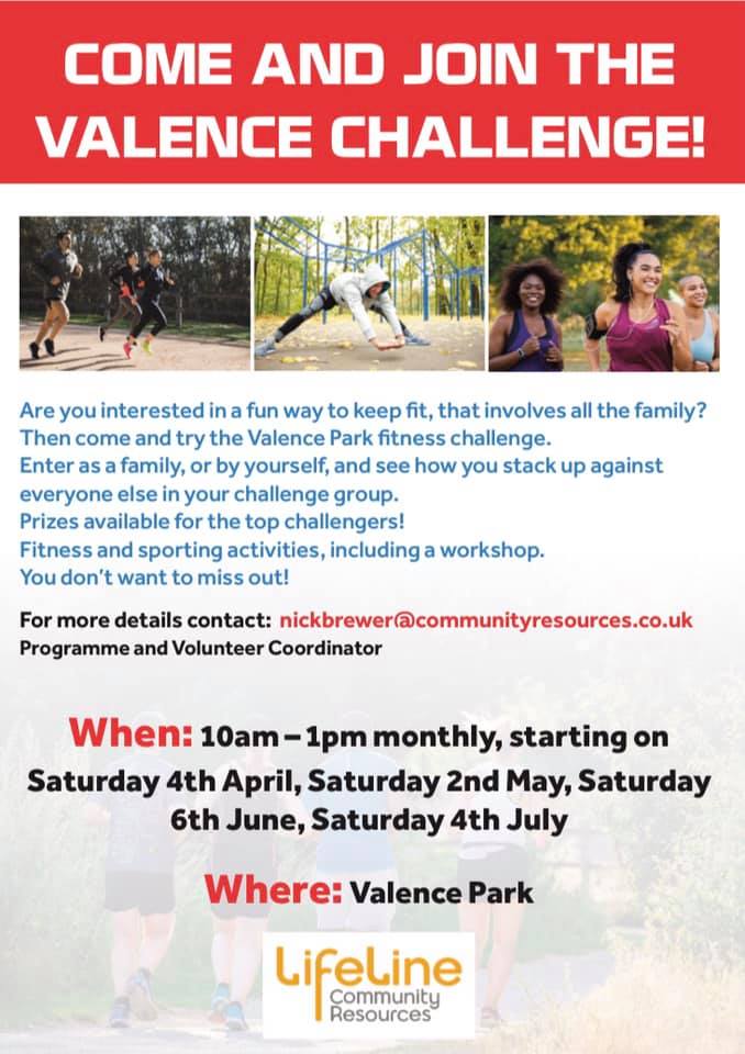 love_valence's tweet photo. Saturday 4th April from 10am - 1pm.  Challenge Saturday - for the whole family.  FREE and PRIZES. Come along and challenge yourself.   Let us know what activities you want to see in the park over the summer.  @street_space_
@streettaghq @lbbdcouncil https://t.co/zVaN7DHi8F