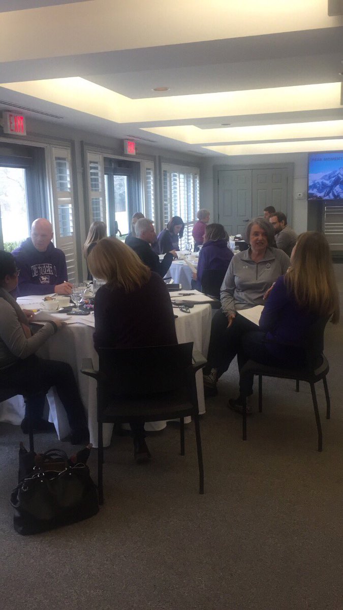 It’s full circle to be in London today, facilitating a team building &amp; strengths retreat for the <a href="/WesternU/">Western University</a> Advancement Operations team. ✨ Delighted to see the audience decked out in purple &amp; #WesternU gear! #MyHome #PurpleAndProud #CliftonStrengths