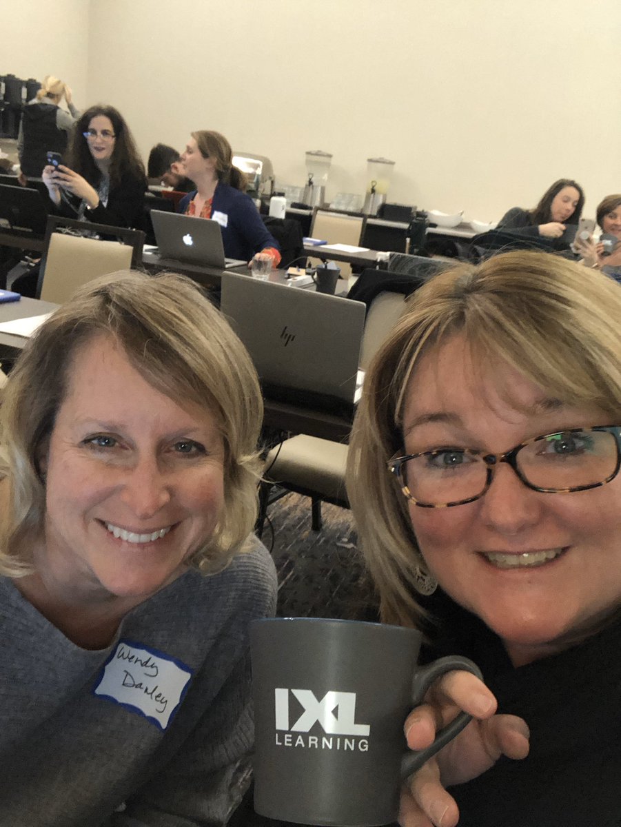 Getting tons of info that will be so useful for our kiddos <a href="/ixllive/">ixlive</a> ! We❤️iXL! #IXLLive #wgleads