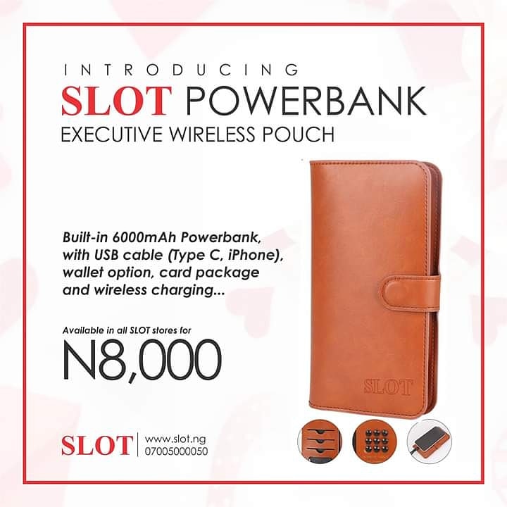 SmileyyTravels's tweet photo. The new SLOT powerbank @slotlimited is now available for N8,000 across all SLOT stores nationwide and online - https://t.co/QRjjlNPTWZ. Get yours today!
Call 07005000050, 01-4663633 to order!
#SlotPowerBank #SlotMobile https://t.co/miSlOPu6rt
