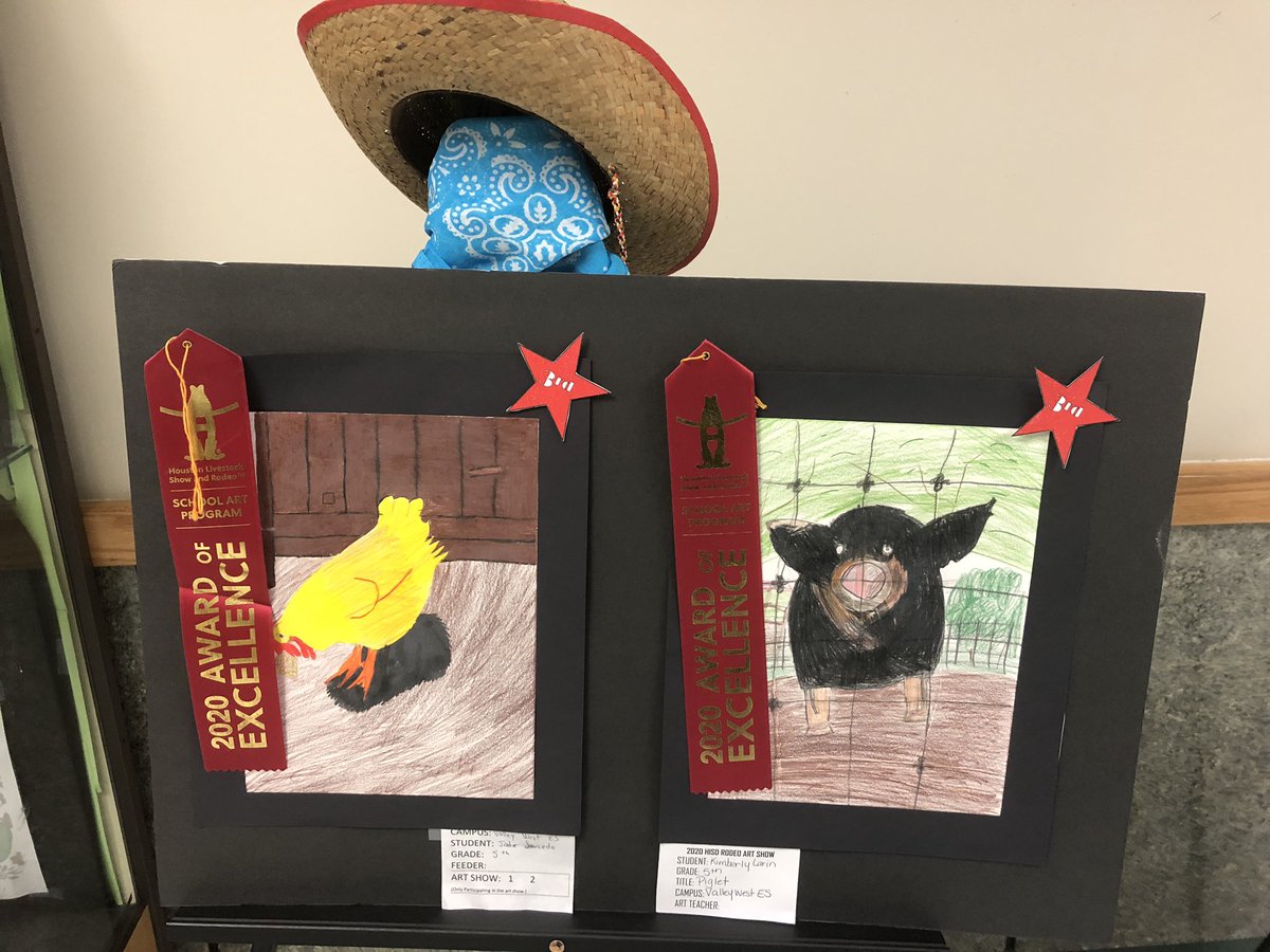 ruddi68's tweet photo. @ValleyWestEs Manatee rodeo  inspired art on display.. Here are a few of the rodeo committee's favorites. https://t.co/eOcro7dHqr