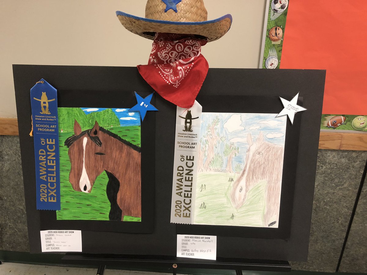 ruddi68's tweet photo. @ValleyWestEs Manatee rodeo  inspired art on display.. Here are a few of the rodeo committee's favorites. https://t.co/eOcro7dHqr