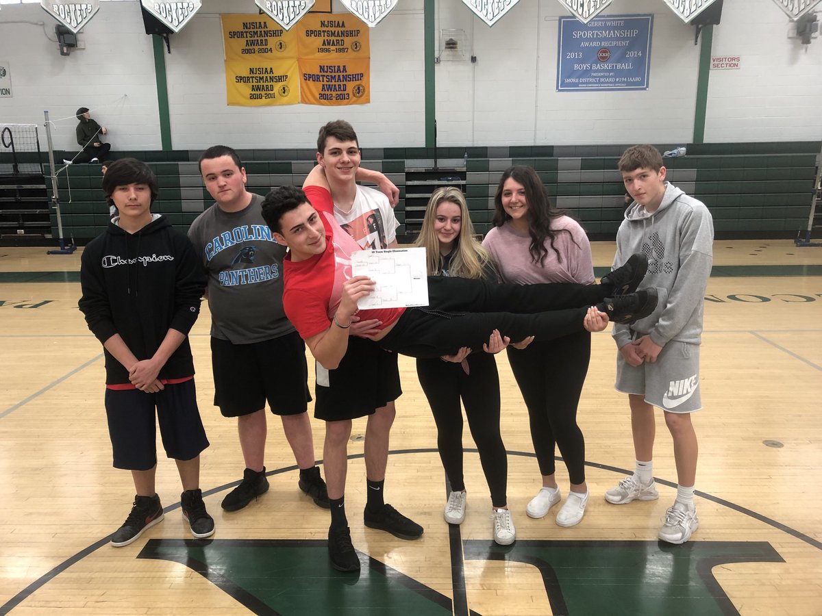 RHS_FRbaseball's tweet photo. CONGRATULATIONS TO TEAM #2 in Block 3A for winning the Volleyball Tournament!!  Great Job to all involved!! https://t.co/fxXMNviPd9