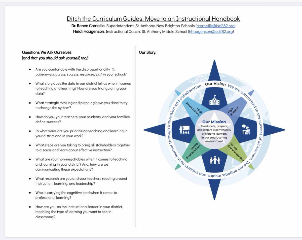 KatiePekel's tweet photo. Such great questions @SANB282 and her Teaching and Learning Team are asking as they define Rigor, Relevance &amp; Relationships! #MASAMASE20 https://t.co/5r8zvSDvxb