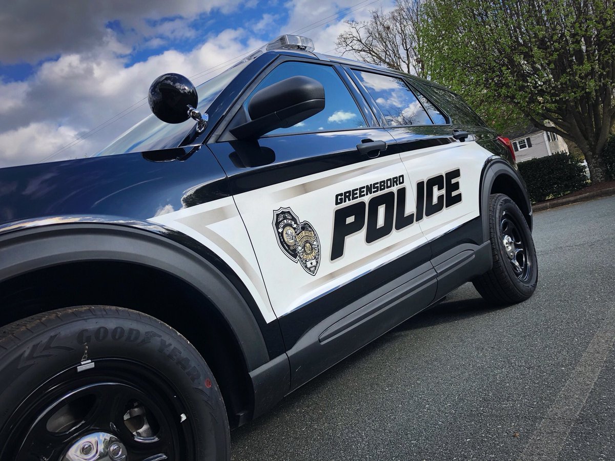 We’re proud to work with Greensboro’s finest! Our team headed the redesign of the police force patrol cars, like this one pictured here #wemakeithappen