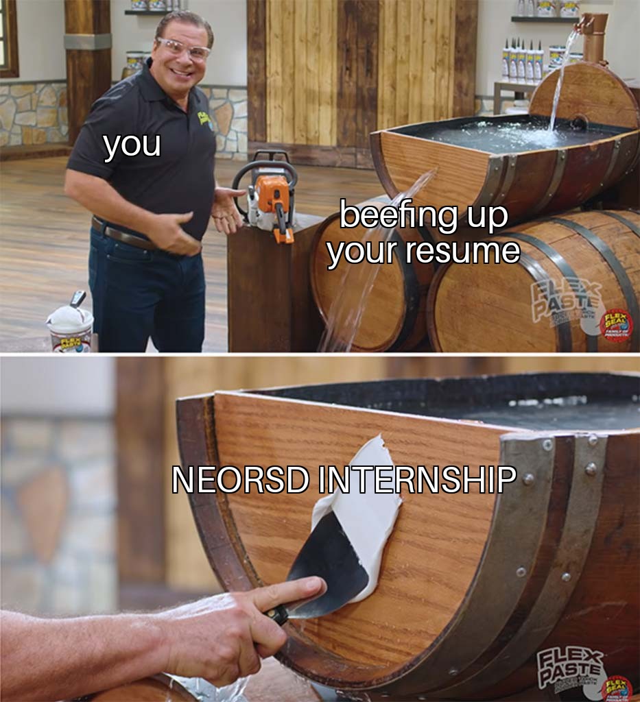 pgistommaso's tweet photo. Hey @neorsd we have 5 INTERNSHIPS open right now 👍👍 maybe some fellow kids will look at this meme and head to https://t.co/hAbOpbctjm and apply https://t.co/1TX1qC5a2Z