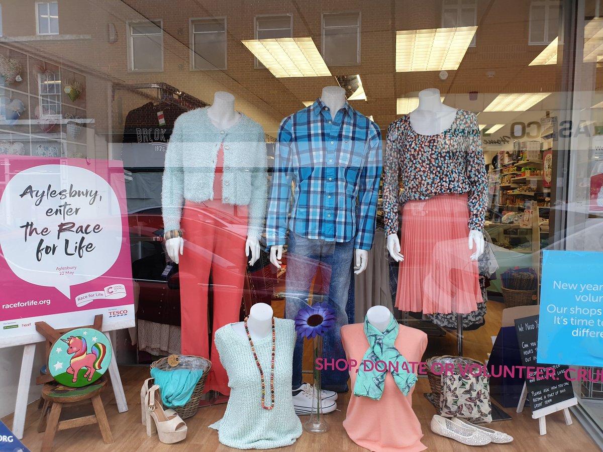 CRUKAylesbury's tweet photo. Wonderful window https://t.co/06C2fX24cX