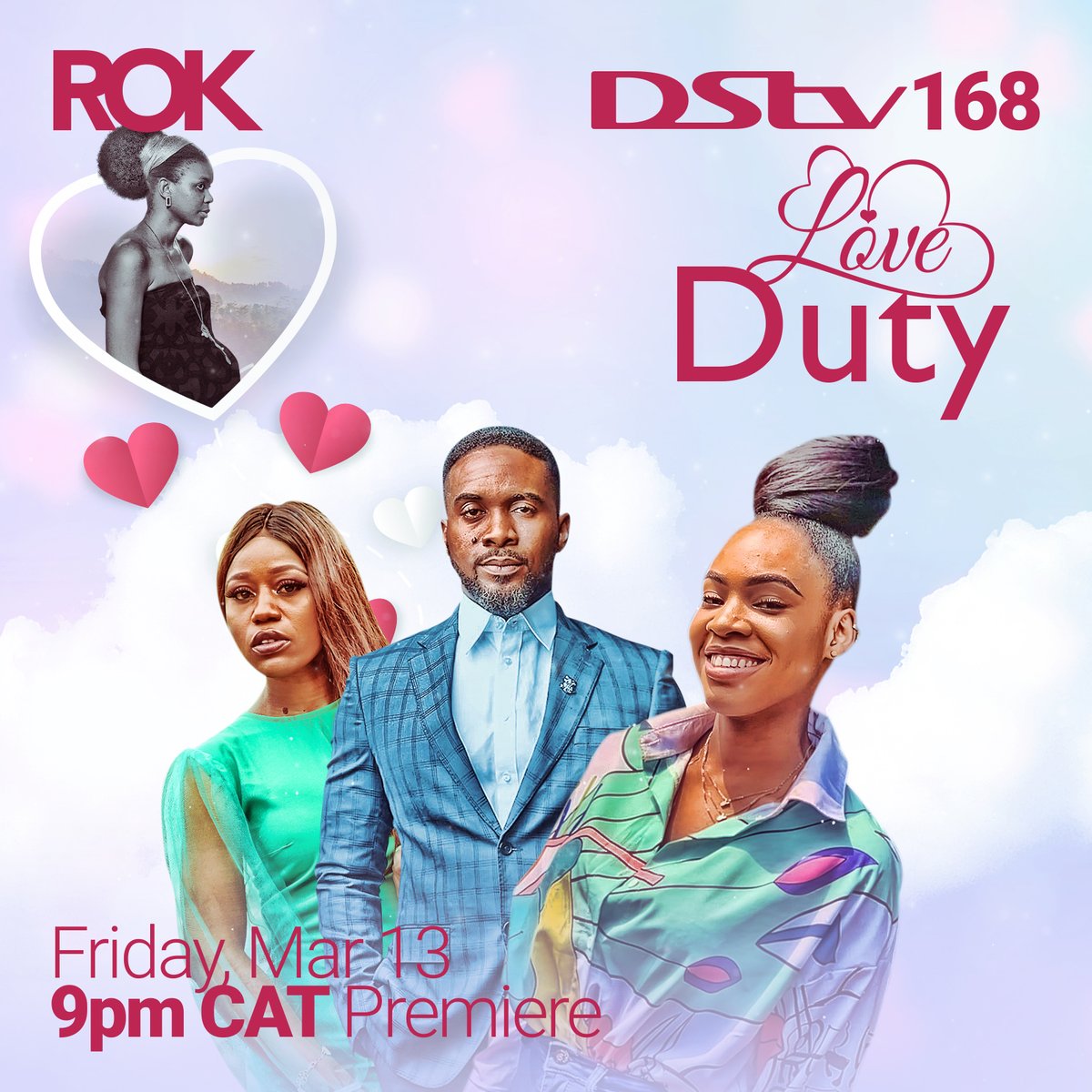 ROK_DSTV's tweet photo. A one night stand produces a child but the paternity of the child is hidden from the father, after the demise of the mother he seeks custody.

.
"LOVE DUTY" PREMIERES ON ROK DSTV 168
Friday, March 13, 9pm CAT.

#Rokstudios #Rokmovies #NollywoodMovies #LoveDuty #RoknChill https://t.co/yONQ2yzbLg