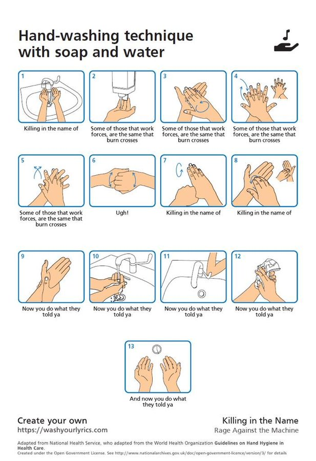 Killing (germs) in the name of..