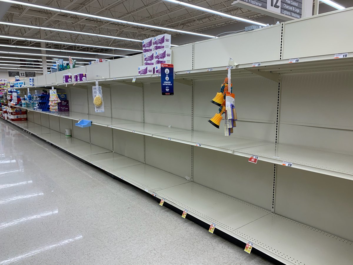 EnglishHomeImpr's tweet photo. What happened to all of the toilet paper? Inquiring minds want to know! https://t.co/1eorsQmUti