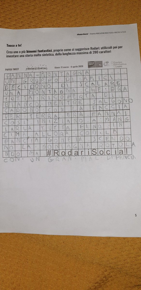 Panna+montagna #RodariSocial