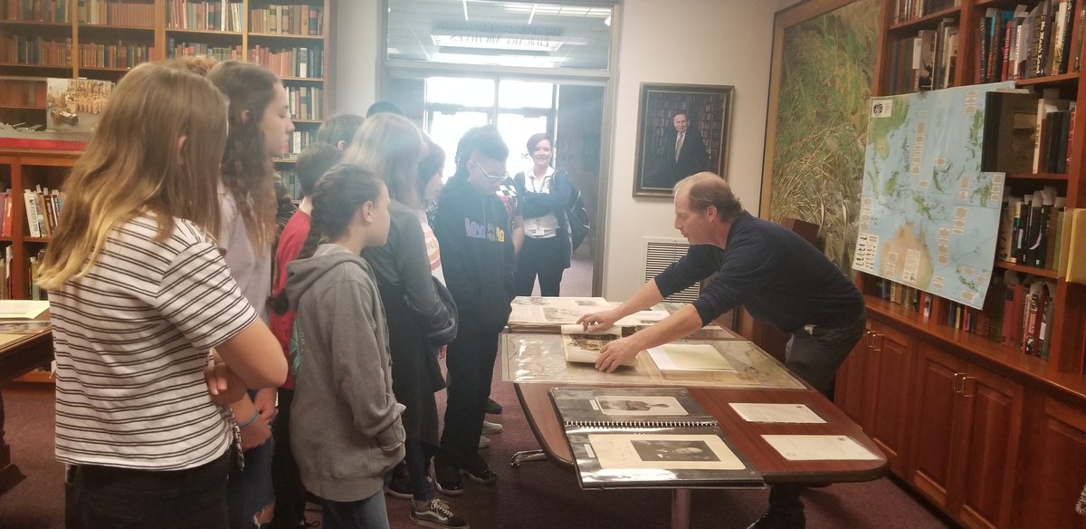Learning about a piece of history right here in Hamptom Roads. The kids had a wonderful time. <a href="/LynnhavenMiddle/">Lynnhaven Middle School</a>