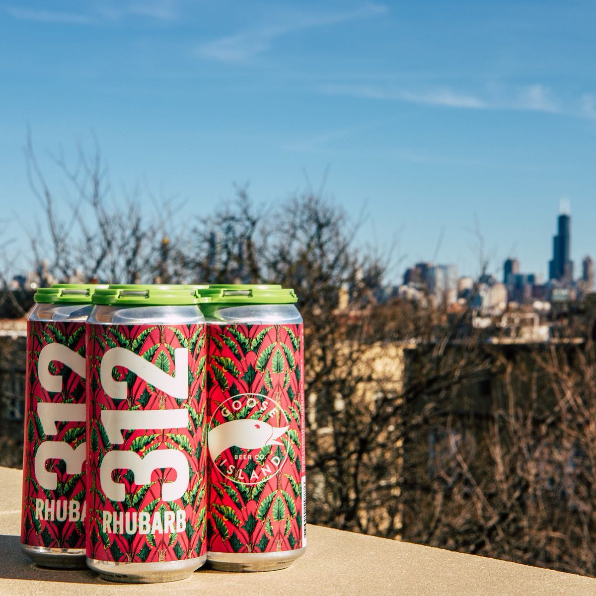 Happy #312Day! Celebrate with a 312 Rhubarb. 

Style: Tart fruited wheat ale⁠⠀
ABV: 4.2%⁠⠀
IBU: 20⁠⠀
Hops: Millennium, Cascade⁠⠀
Addition: Rhubarb juice⁠⠀
Malts: 2-row, white wheat⁠