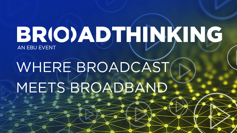 EBU_HQ's tweet photo. Stuck at home? Let’s make a virtue of necessity! Join us at BroadThinking online (24-25 March) this year.
Significantly reduced fees due to the exceptional circumstances, and EBU Members can register for free! Find out more here 👉https://t.co/Ke3jA0Dq89 https://t.co/XRRKD9NKEh