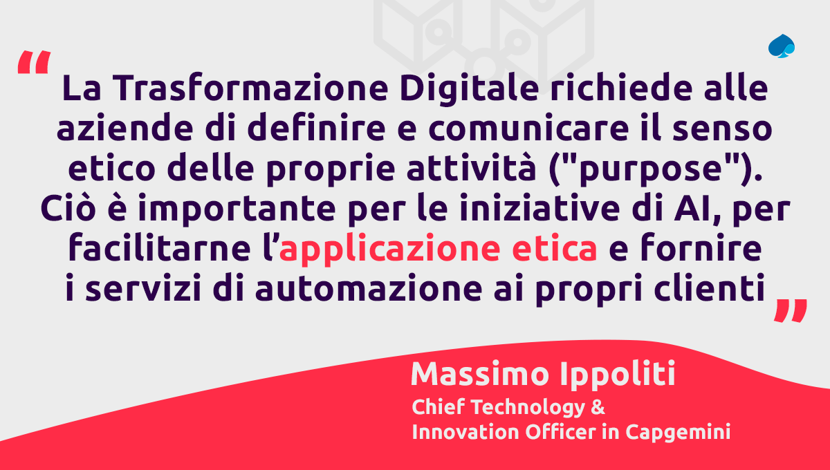 CapgeminiItalia's tweet photo. #IntelligenzaArtificiale: come può guidarci nel processo di trasformazione digitale, ma soprattutto, come può essere applicata eticamente verso gli utenti? @MaxIppoliti ne ha parlato nel suo intervento all’#Eweek2020 di @bakerhughesco. #wearebakerhughes https://t.co/eL4CoOqfRJ