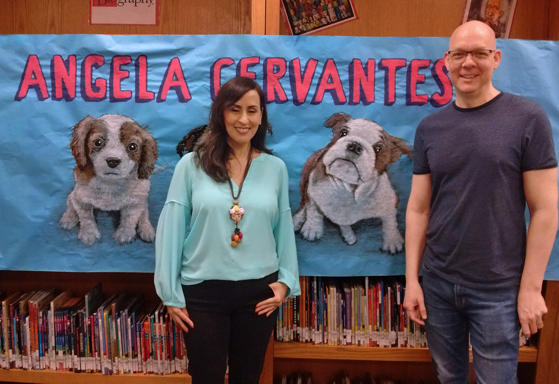 Kyle McBride (@kylemcbride_art) on Twitter photo Yet another fabulous author visit at BCE. Thank you Angela Cervantes for getting the kids involved and really using their creative brains.
Whew! It’s been a busy couple of weeks for welcome signs.
.
.
<a href="/bcelibrary/">Brushy Creek El Library</a> #authorvisit #kidlit #AngelaCervantes #banner #acrylics Yet another fabulous author visit at BCE. Thank you Angela Cervantes for getting the kids involved and really using their creative brains.
Whew! It’s been a busy couple of weeks for welcome signs.
.
.
<a href="/bcelibrary/">Brushy Creek El Library</a> #authorvisit #kidlit #AngelaCervantes #banner #acrylics
